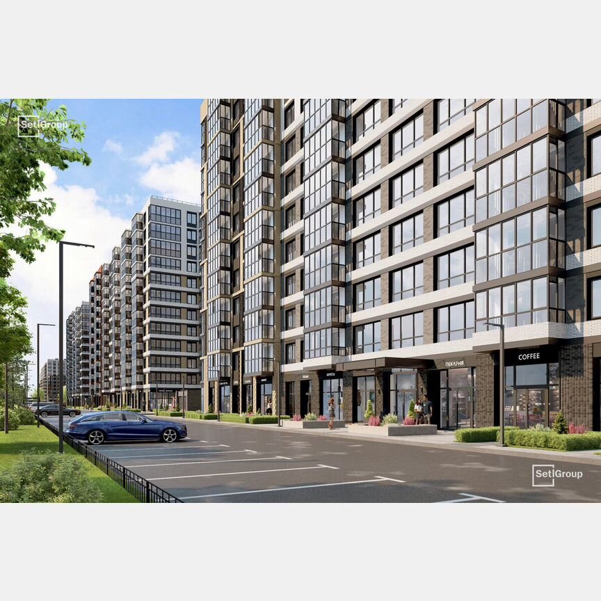 1-к. квартира, 34,5 м², 1/12 эт.