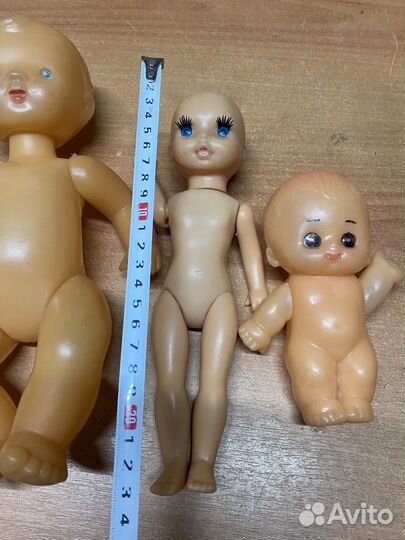 Куколки пластмассовые из СССР