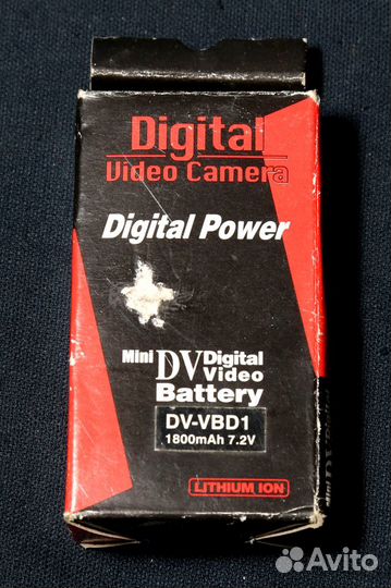 Аккумулятор для Mini DV камеры DV-VBD1