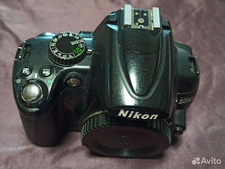 Nikon d5000 body