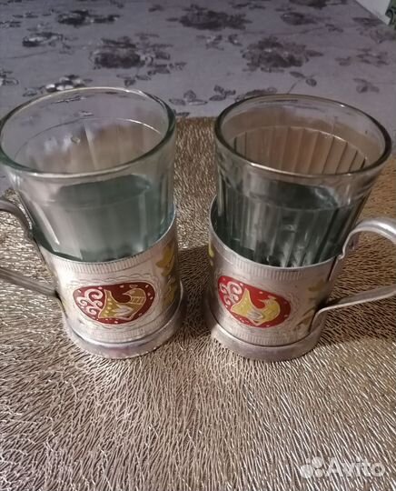 Подстаканники СССР цена за 4шт