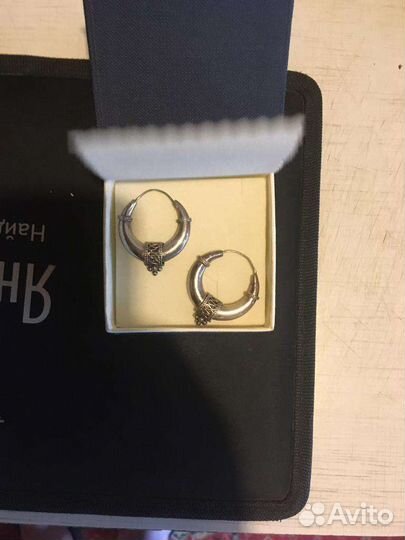 Серебряные серьги
