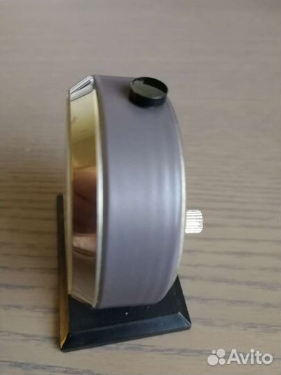 Мини часы-будильник Ракета винтаж СССР