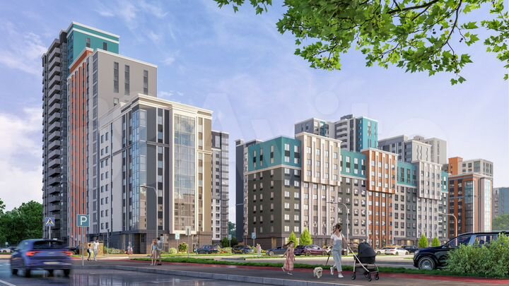 4-к. квартира, 108,3 м², 1/22 эт.