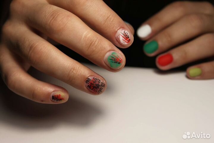 Маникюр, наращивание