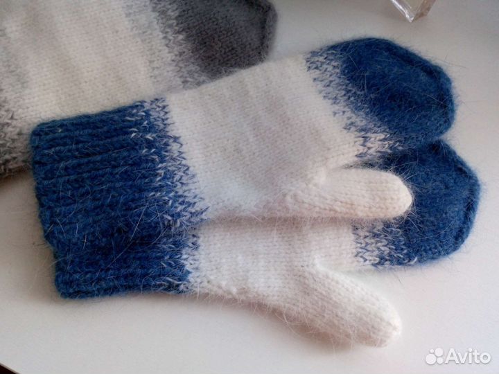 Вяжу на заказ варежки, носки, пинетки
