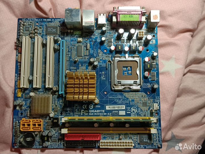 Материнская плата gigabyte ga-945gcm-s2