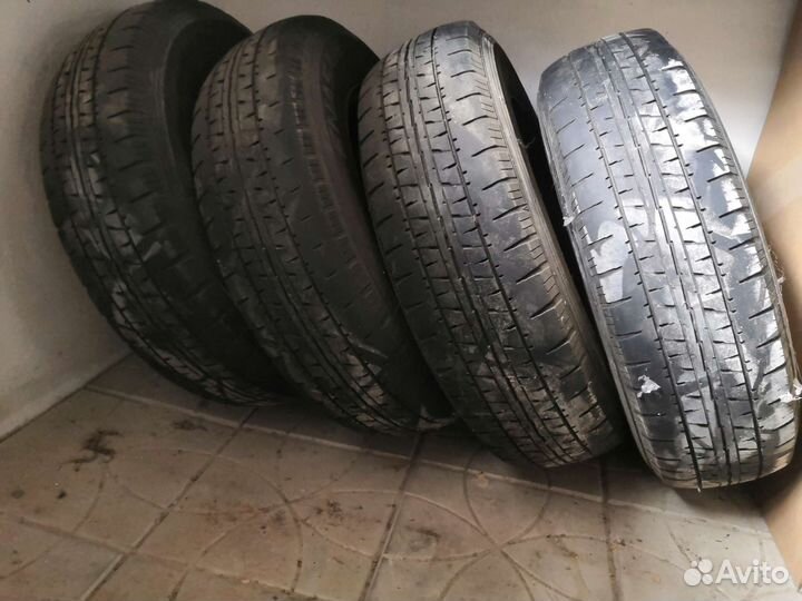 Колеса на дисках 4/13 летние