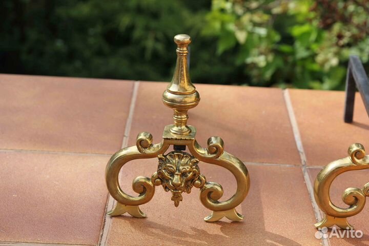 Таганы - старинная подставка д/дров в камин