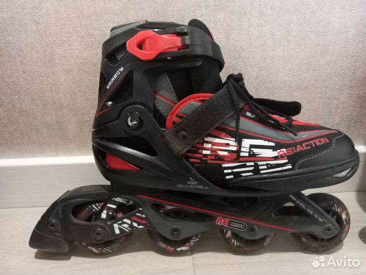 Роликовые коньки детские раздвижные