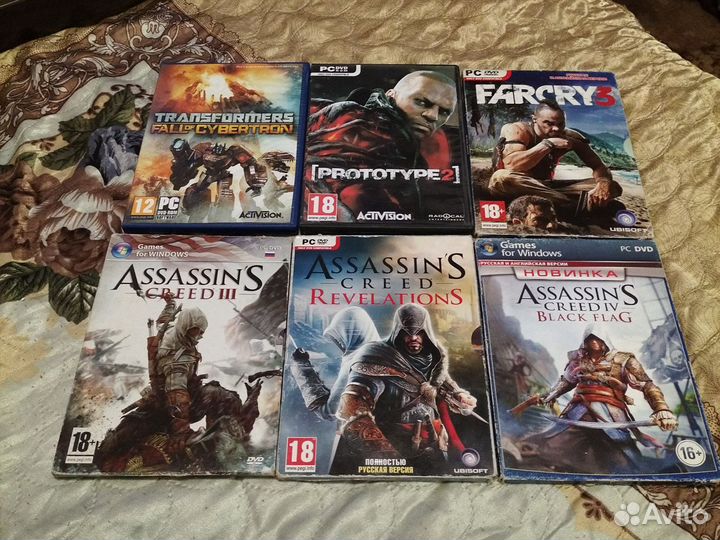 Игры для пк на дисках