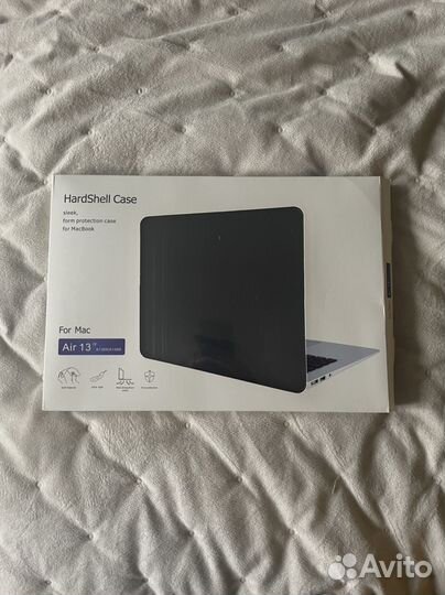 Чехол черный матовый на MacBook Air 13 дюймов