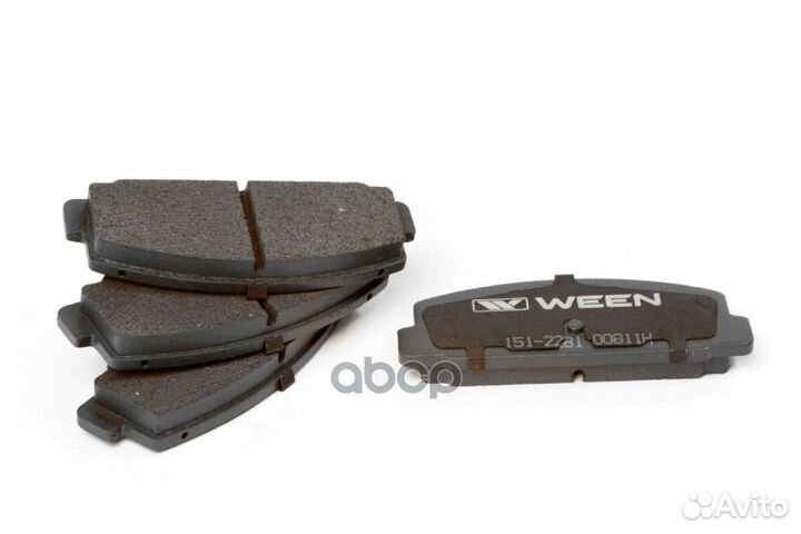 Колодки тормозные mazda 6 (GG,GH) 02- задние 15