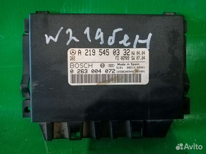 Эбу парктрониками Mercedes Cls-Class W219 CLS 350