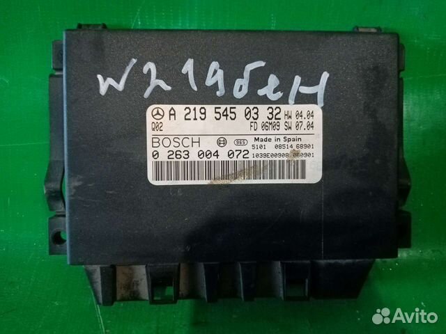 Эбу парктрониками Mercedes Cls-Class W219 CLS 350