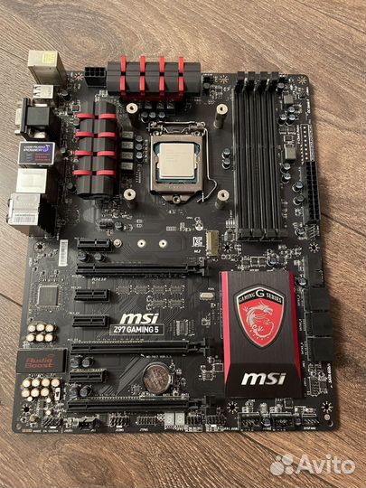 Материнская плата с процессором intel core i5