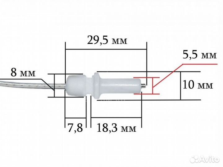 Набор разрядников gefest мод. 1200, 1300, 3200, 33