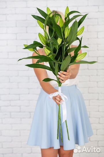 Букет из лилий