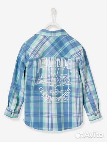 Новая рубашка Vertbaudet для мальчика, р-р 150 см
