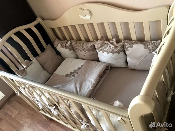 Бортики в кроватку