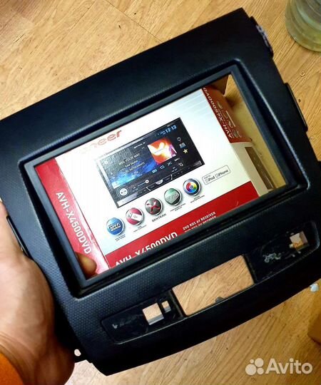 Переходная рамка для 2din Mitsubishi Outhlaner XL