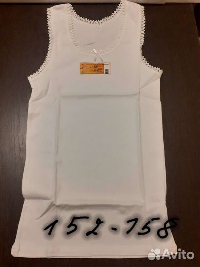 Майка нательная для девочки