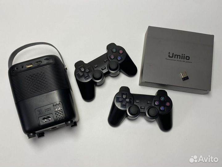 Проектор Umiio q4 pro с играми и джойстиками