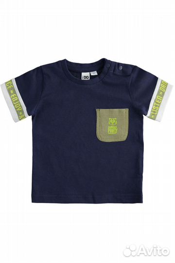 Футболка iDO для мальчика, 122 см (7 лет)