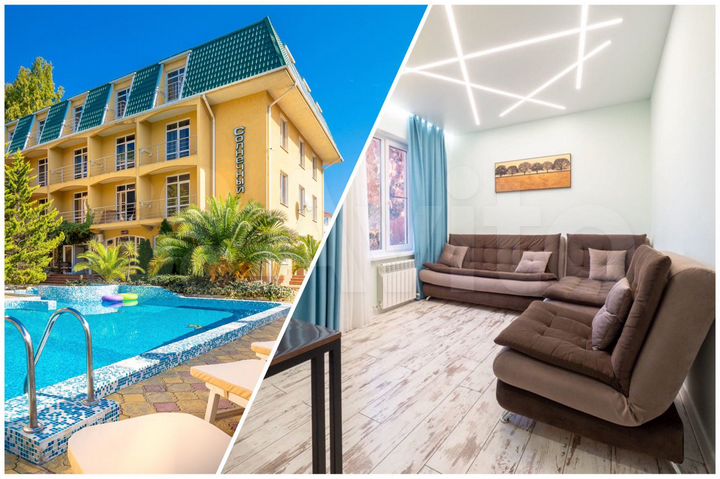 2-к. квартира, 50 м², 3/3 эт.