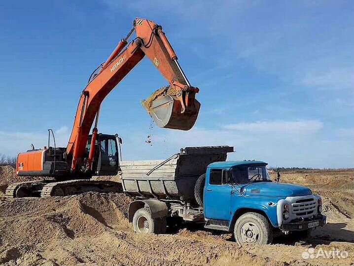 Доставка Гравий Галька Грунт пгс