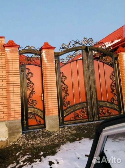Кованые ворота