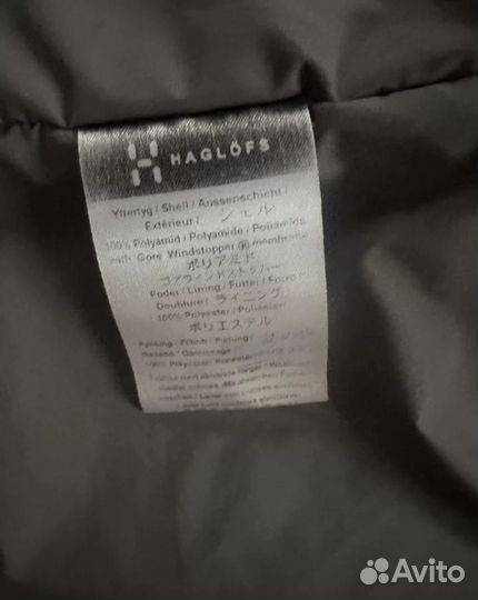 Тёплая куртка Haglofs Gore-Tex оригинал