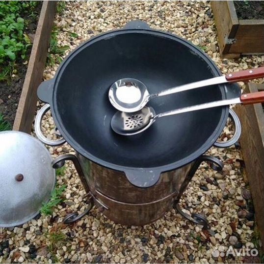 Казан чугунный узбекский 22л Наманган