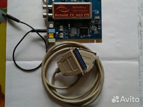 Кабель для принтера и Тюнер PCI