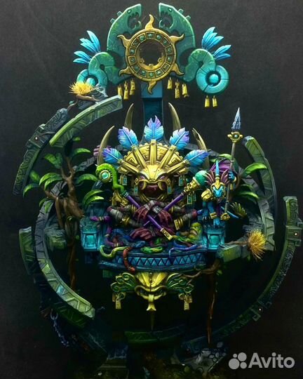 Роспись миниатюры Warhammer