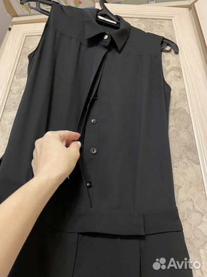 Комбинезон женский черный 42, фрак