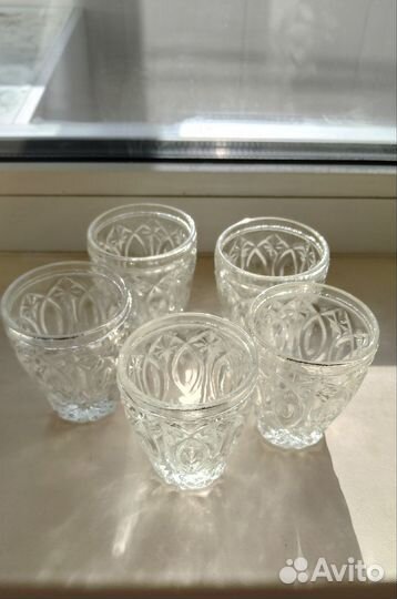 Стопки хрустальные СССР