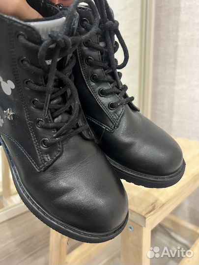 Кожаные ботинки shuzzi