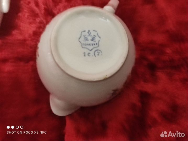 Конфетница, посуда Полонне старое, Коростень набор