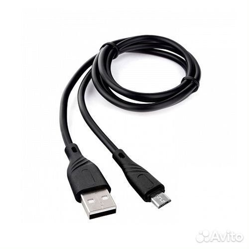 Кабель USB-microB 1м Cablexpert Classic 0.1 2.4А