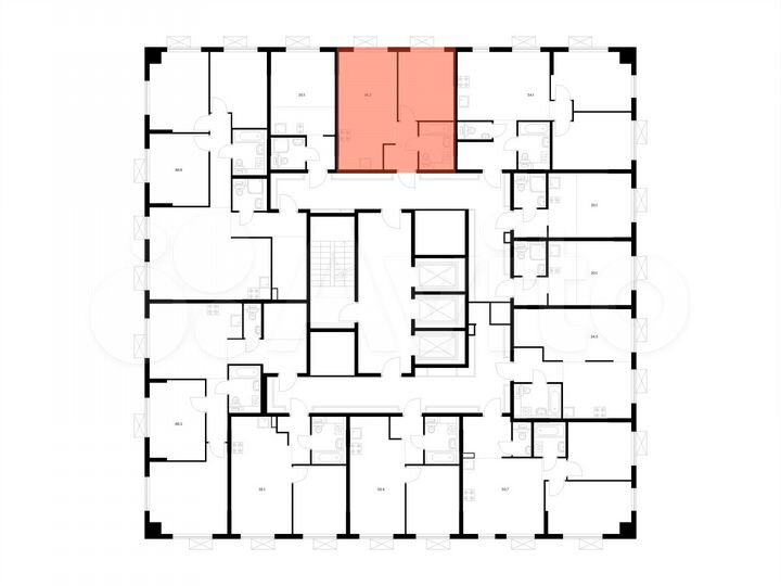 1-к. квартира, 36,2 м², 17/24 эт.