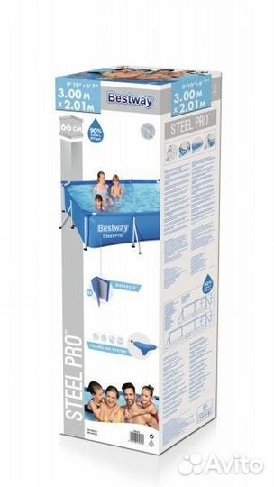 Каркасный Бассейн 56404 Bestway 300 х 201 х 66 см