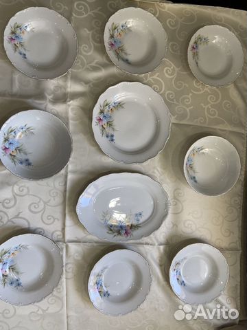 Сервиз столовый фарфоровый MZ