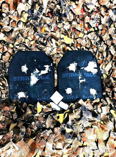 Бронеплиты керамика 2 шт / В наличии / Испытано