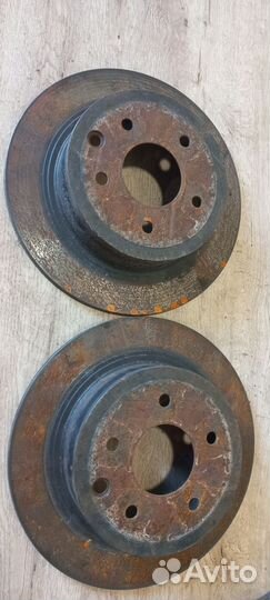 Диск тормозной задний Nissan Juke f15 HR16DE