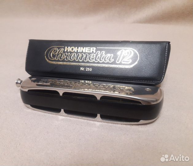 Hohner chrometta 12 Nr. 255 губная гармоника