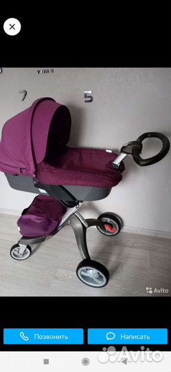 Коляска stokke 2 в 1
