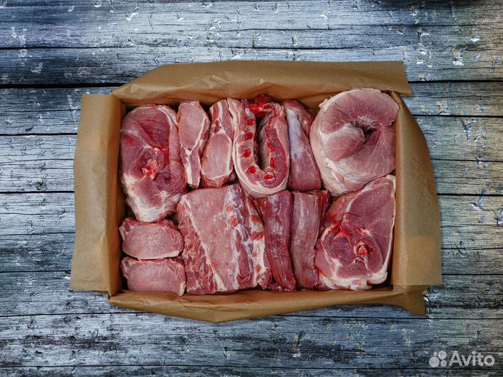 Свиной набор свежий с доставкой по мск и мо