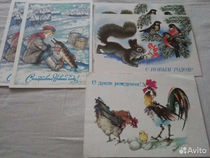 Открытки Круцко, Достян, Фирсанова