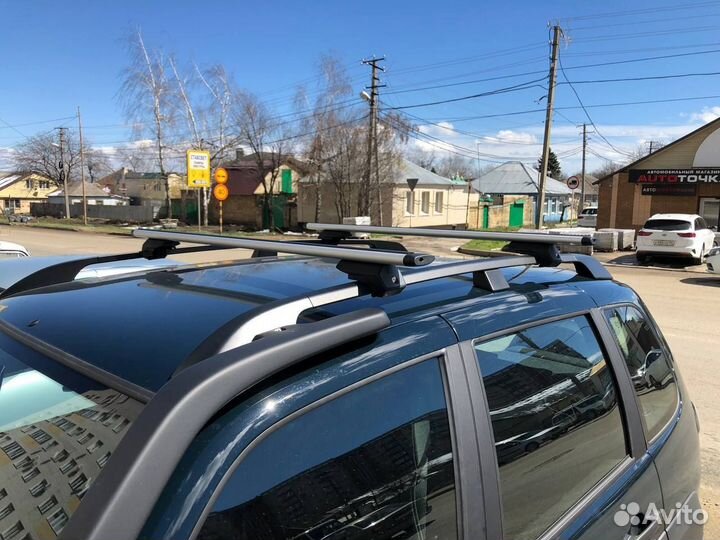 Багажник на рейлинги niva trevel (крыло)